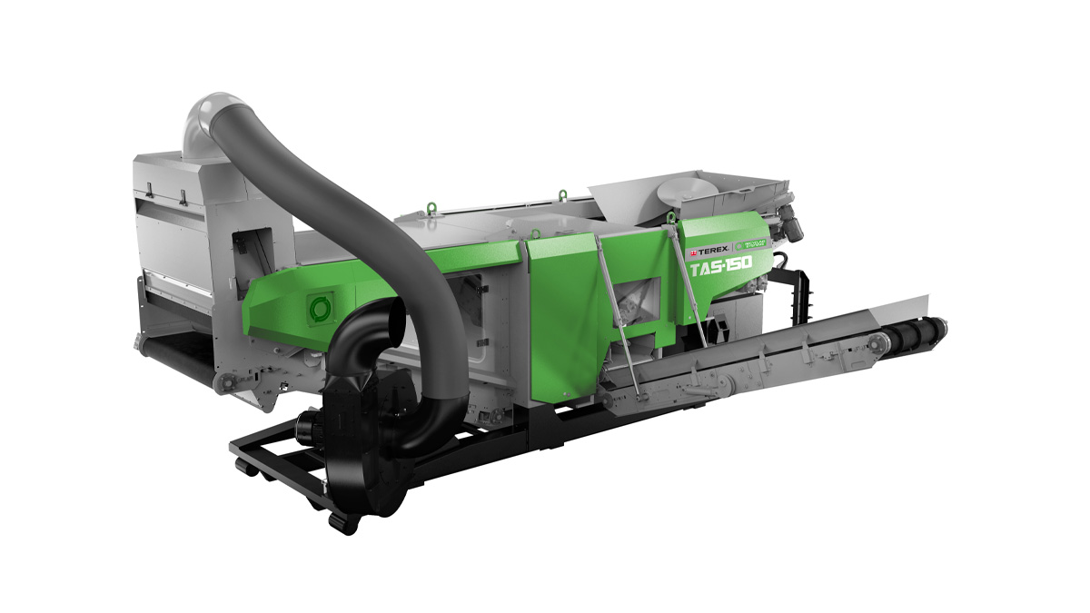 TTS-620SE | Static Electric Trommel Screen | Terex Recycling Systems