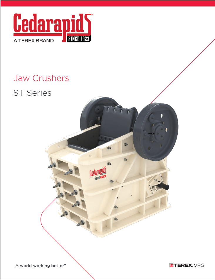 Cedarapids ST Series Brochure Thumnail