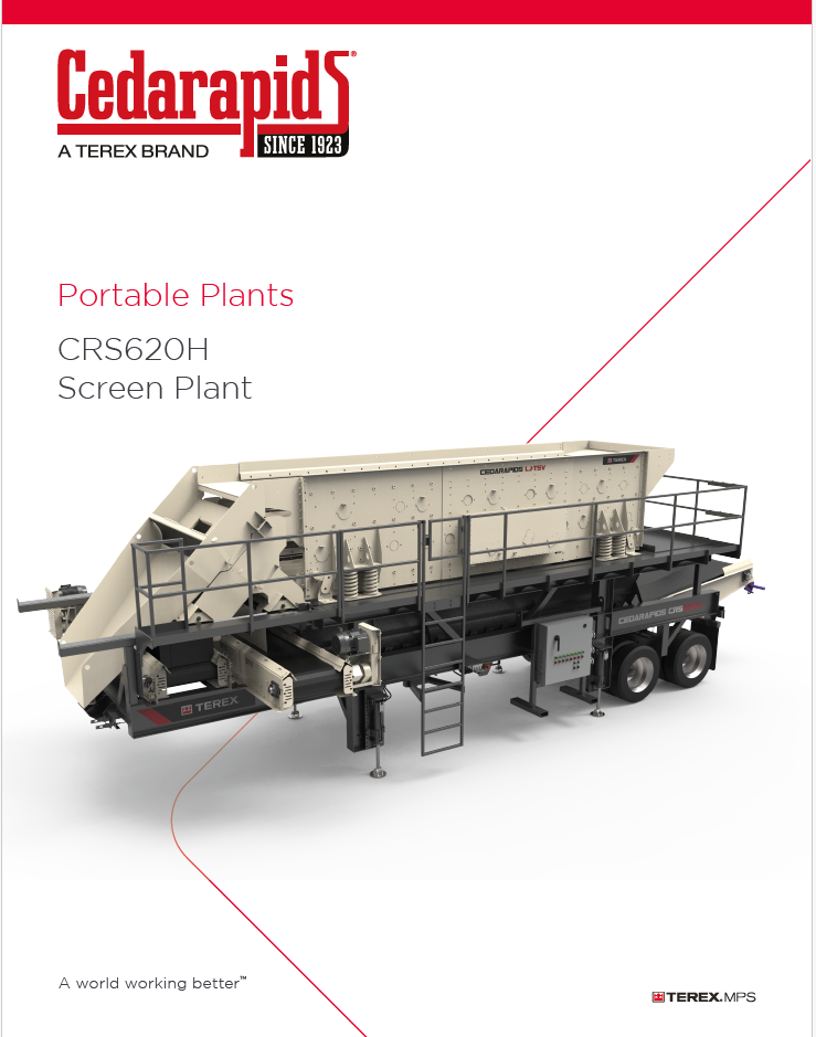 CRS620H Portable Screen Plant
