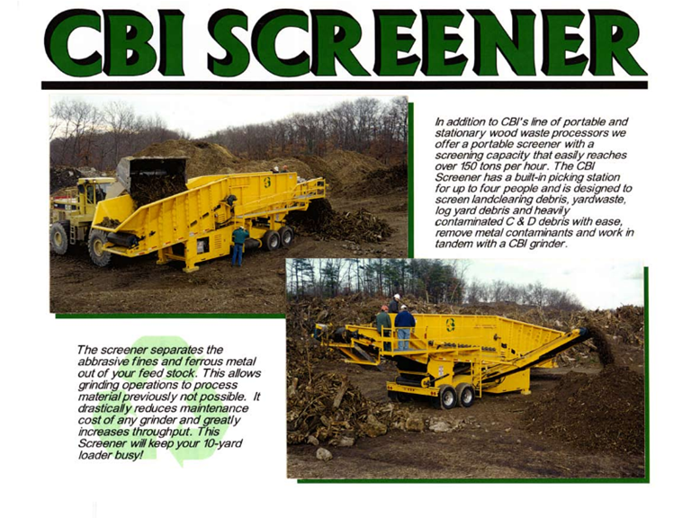 CBI Pre-Screener Portable Screener Brochure