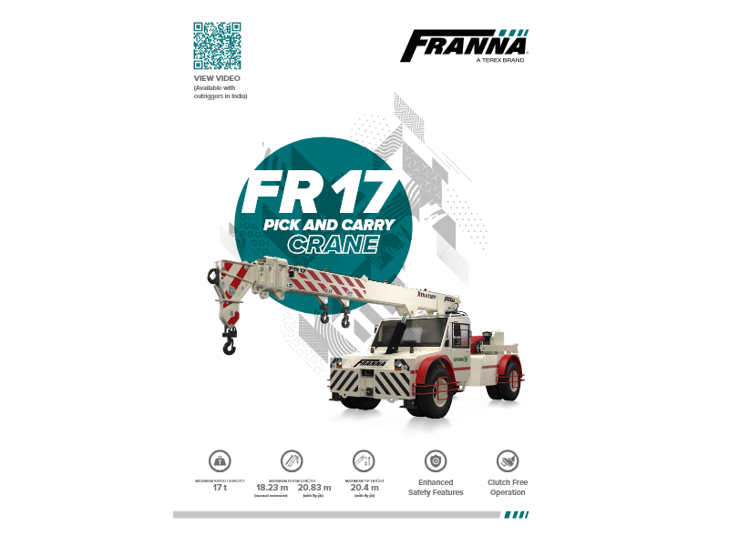 Franna FR17 Product Overview Brochure