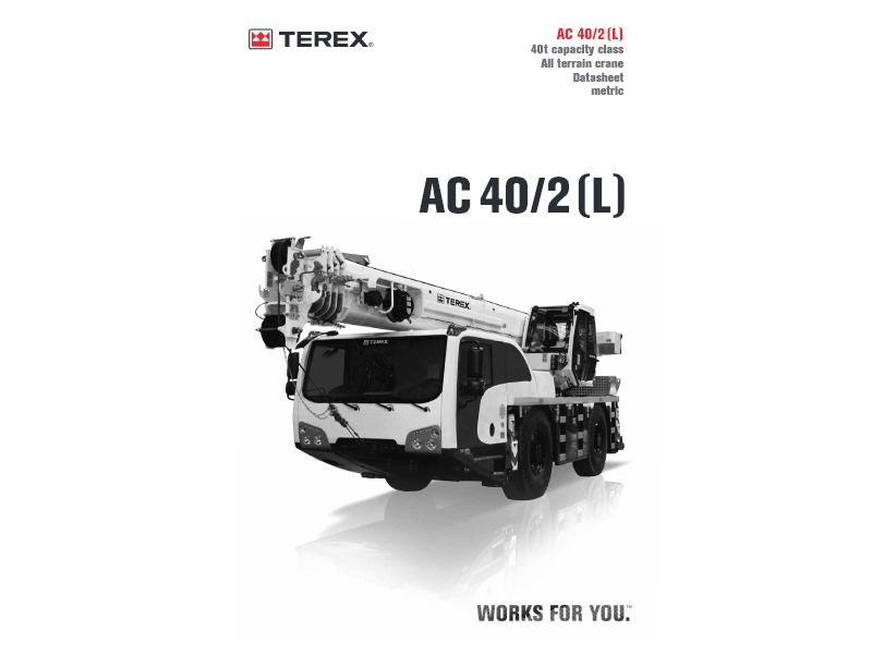 AC 40-2(L) metric datasheet (en, de, fr, it, es, pt, ru)