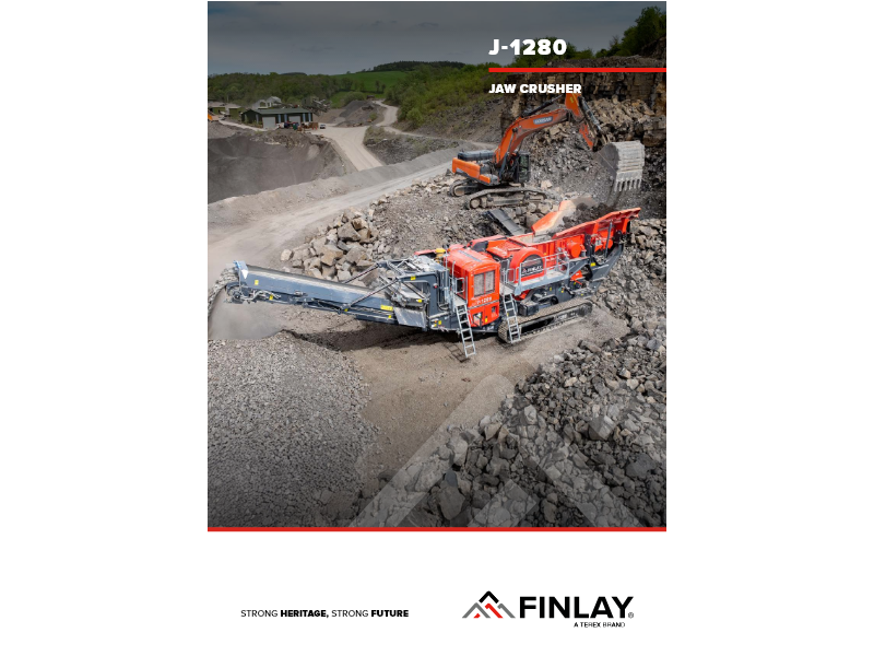 Finlay J-1280 Jaw Crusher