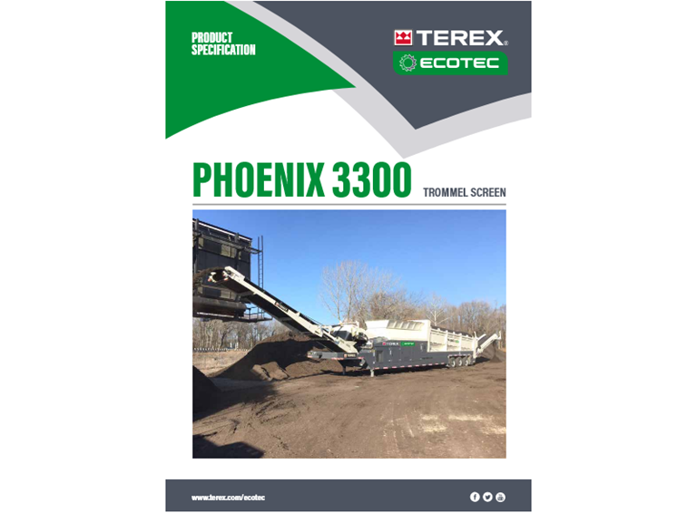 Phoenix 3300 Trommel Brochure