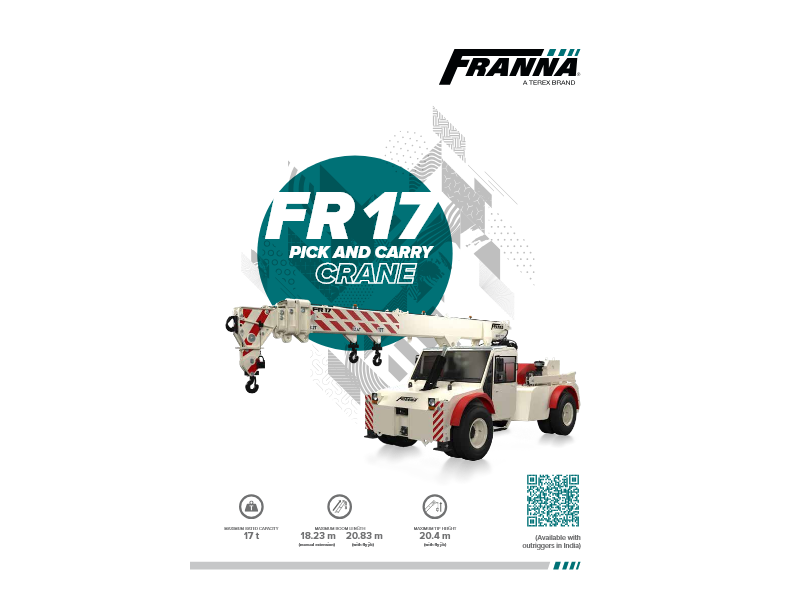 Franna_FR17_Tech Spec