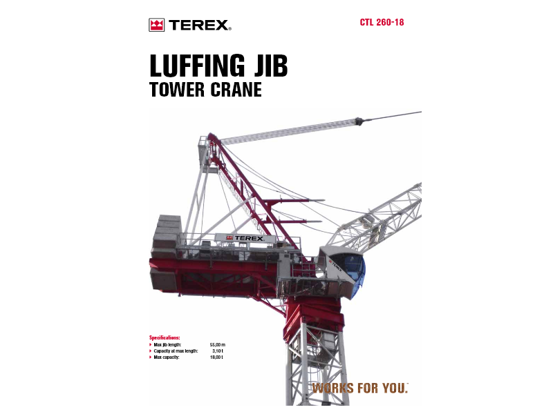 CTL 260-18 metric datasheet (en, it, de, fr, es, pt, ru)