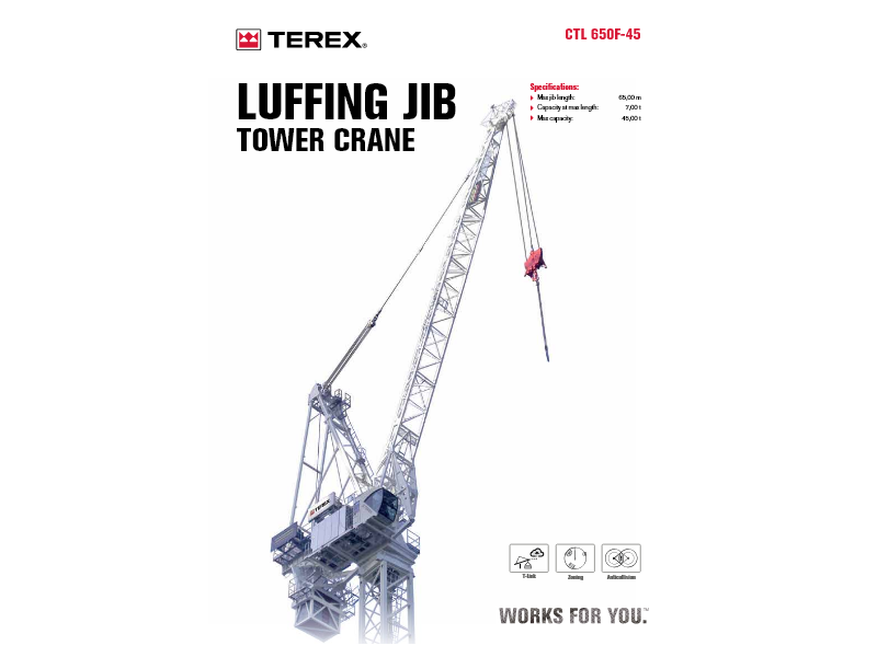 CTL 650F-45 metric datasheet (en, fr, de, it, es, pt, ru)