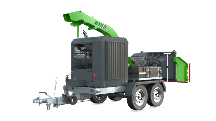 CT5 Tree Care Chipper ROW Wheeled 2