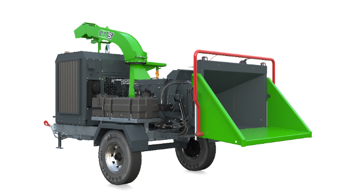 CT5 Tree Care Chipper US Wheeled 3