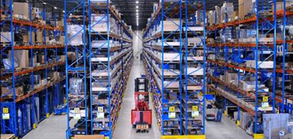 Terex Cranes parts location in Rosendaal, Netherlands