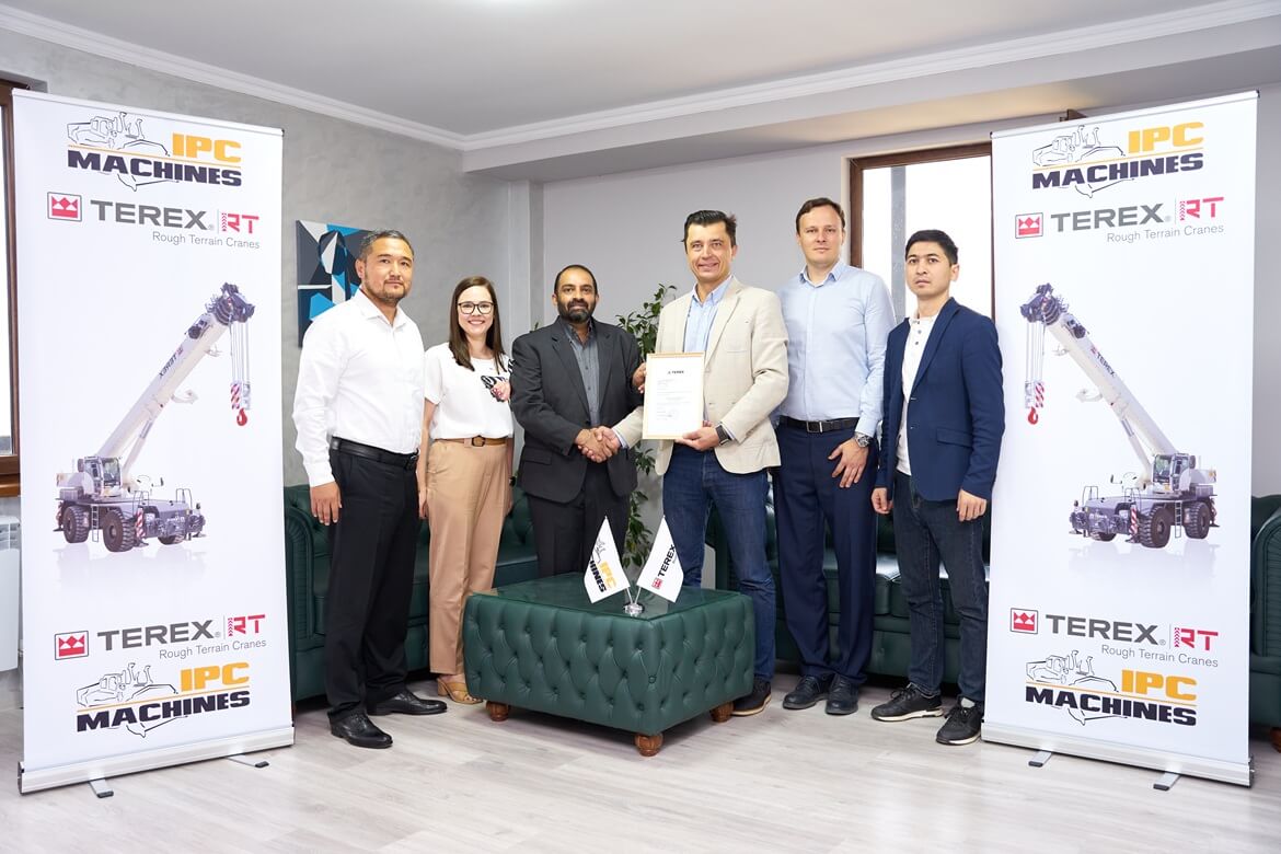 Terex Rough Terrain Cranes Names New Distributor for Kazakhstan Terex Rough Terrain Cranes Names New Distributor for Kazakhstan