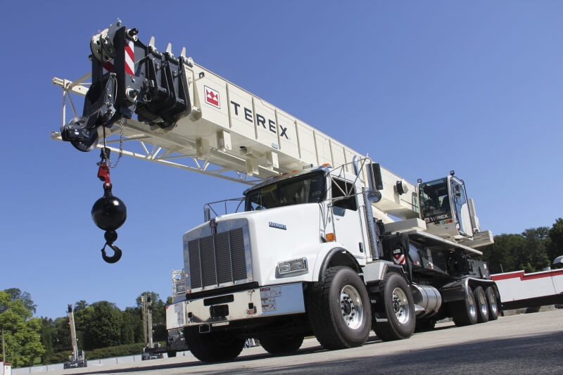 Terex 8000 Crossover Load Charts