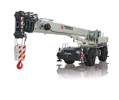 Terex RT 90 rough terrain crane