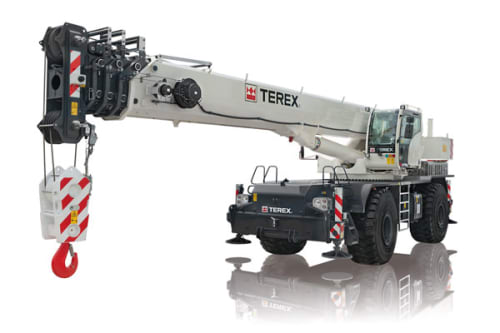 Tyre Mounted Crane Load Chart