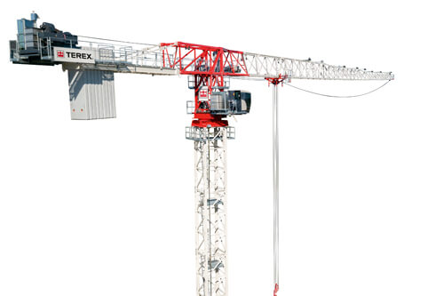Terex CTT 472-20 flat top tower crane listing image