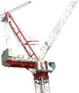 Terex CTL 180-16 luffing jib tower crane alt2