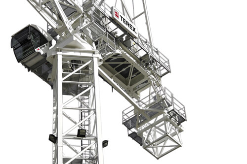 Terex CTL 430-24 luffing jib tower crane listing image