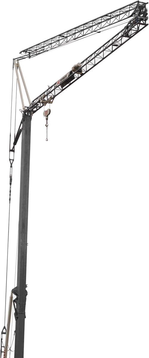 Terex CBR 28 PLUS self erecting tower crane