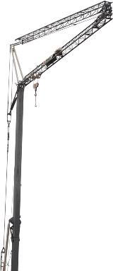 Terex CBR 28 PLUS self erecting tower crane