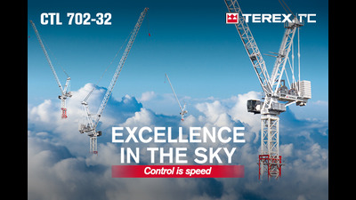 Terex Towers Cranes Press Release CTL 702-32 Thumbnail
