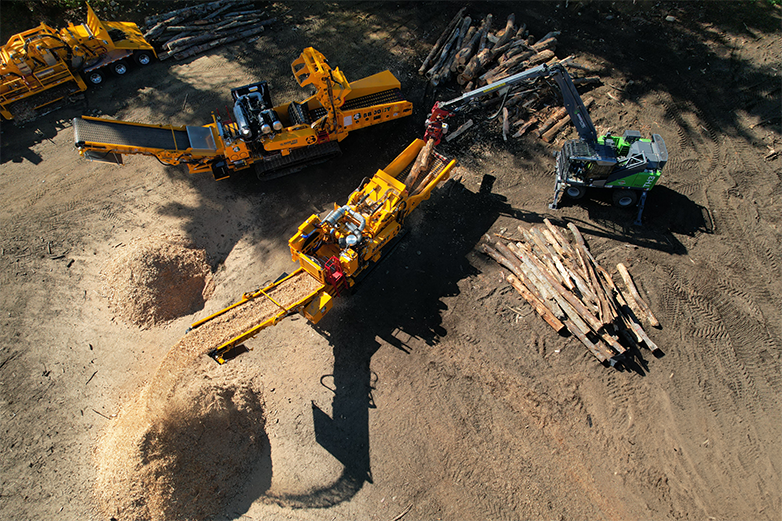 CBI 5900T Horizontal Grinder- Land Clearing