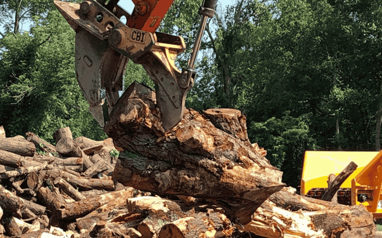 CBI Stump Shear attachment