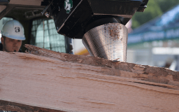 cbi log screw excavator attachment