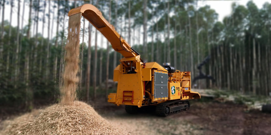 484bt portable industrial wood chipper