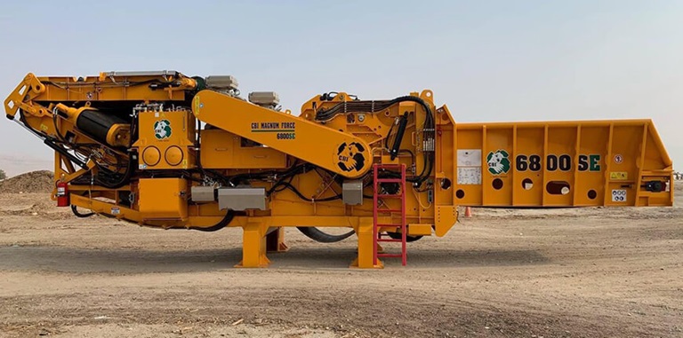 CBI 6800C Stationary Electric Horizontal Grinder in California