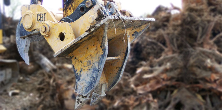 CBI Stump Shear Attachment