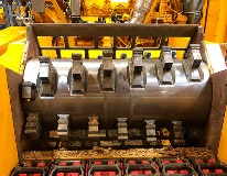 6800CT Horizontal Grinder rotor