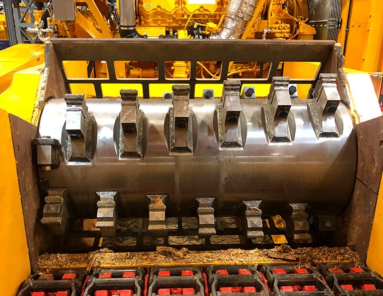 6800CT Horizontal Grinder rotor