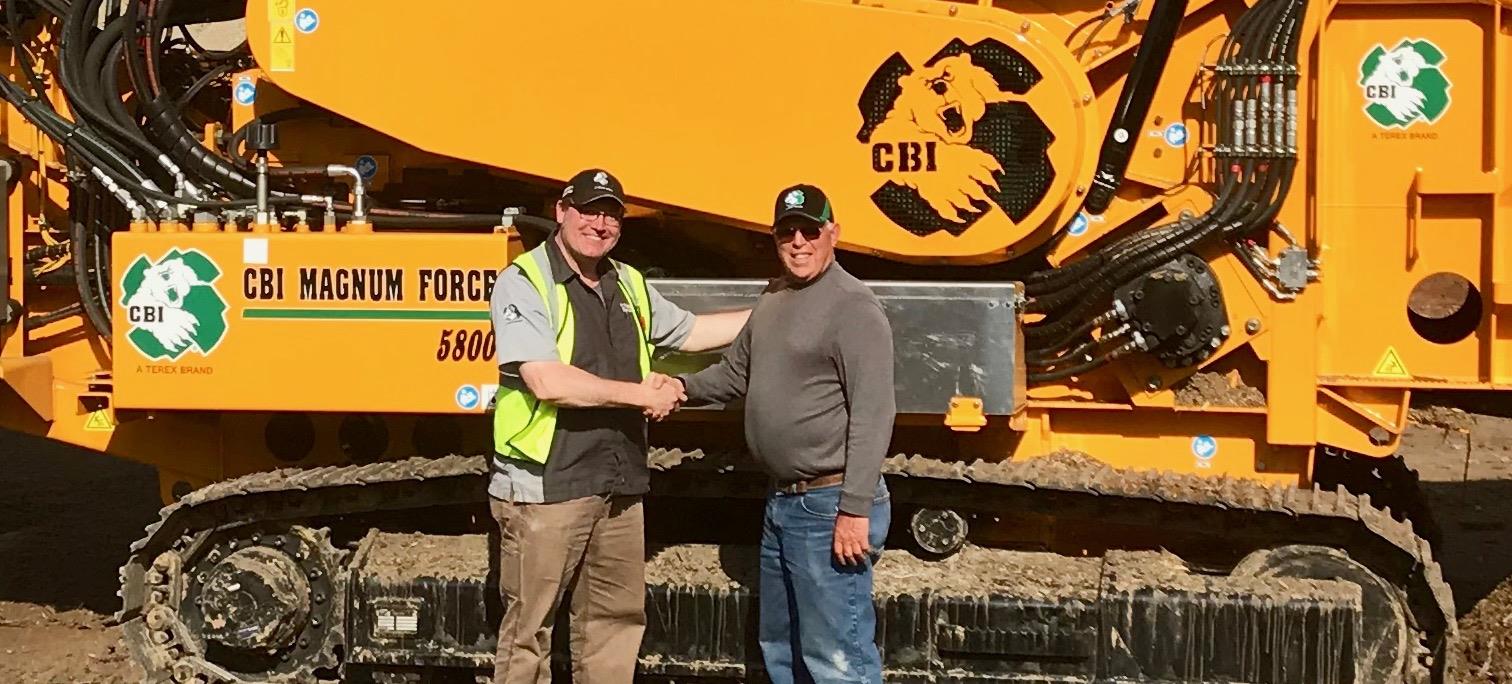 CBI 5800BT grinder in Massachusetts