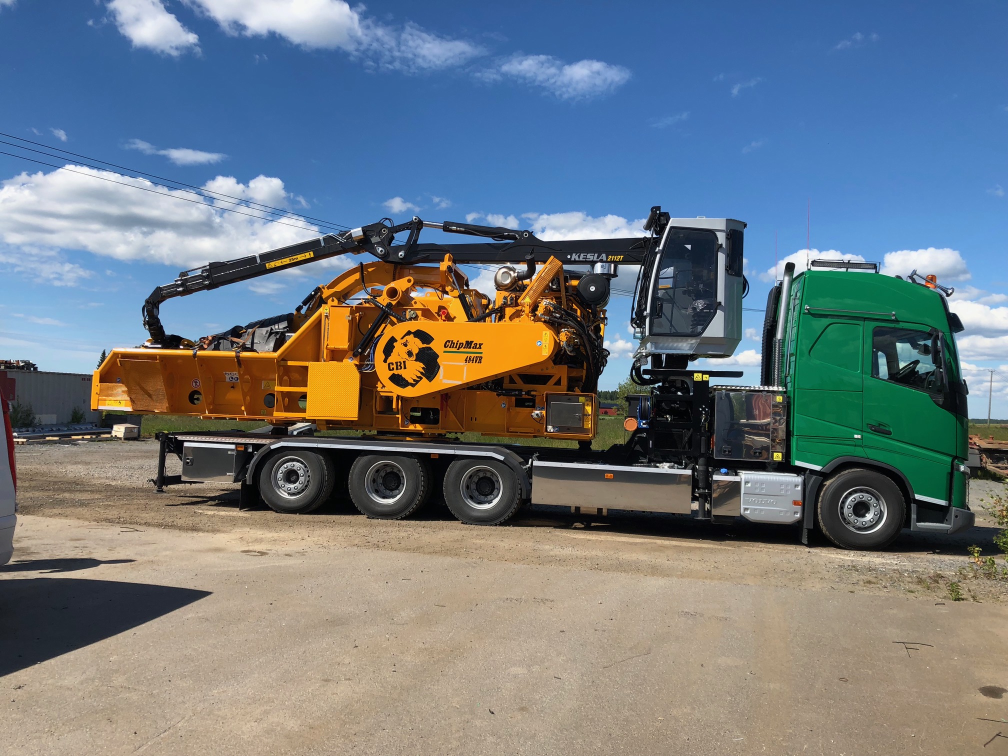 CBI ChipMax on a truck