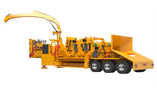 CBI 7544 Flail Debarker and Disc Chipper