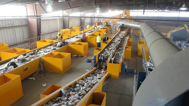 CBI construction and demolition recycling facility