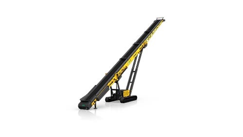 The CBI TC100 Portable Stacker Conveyor