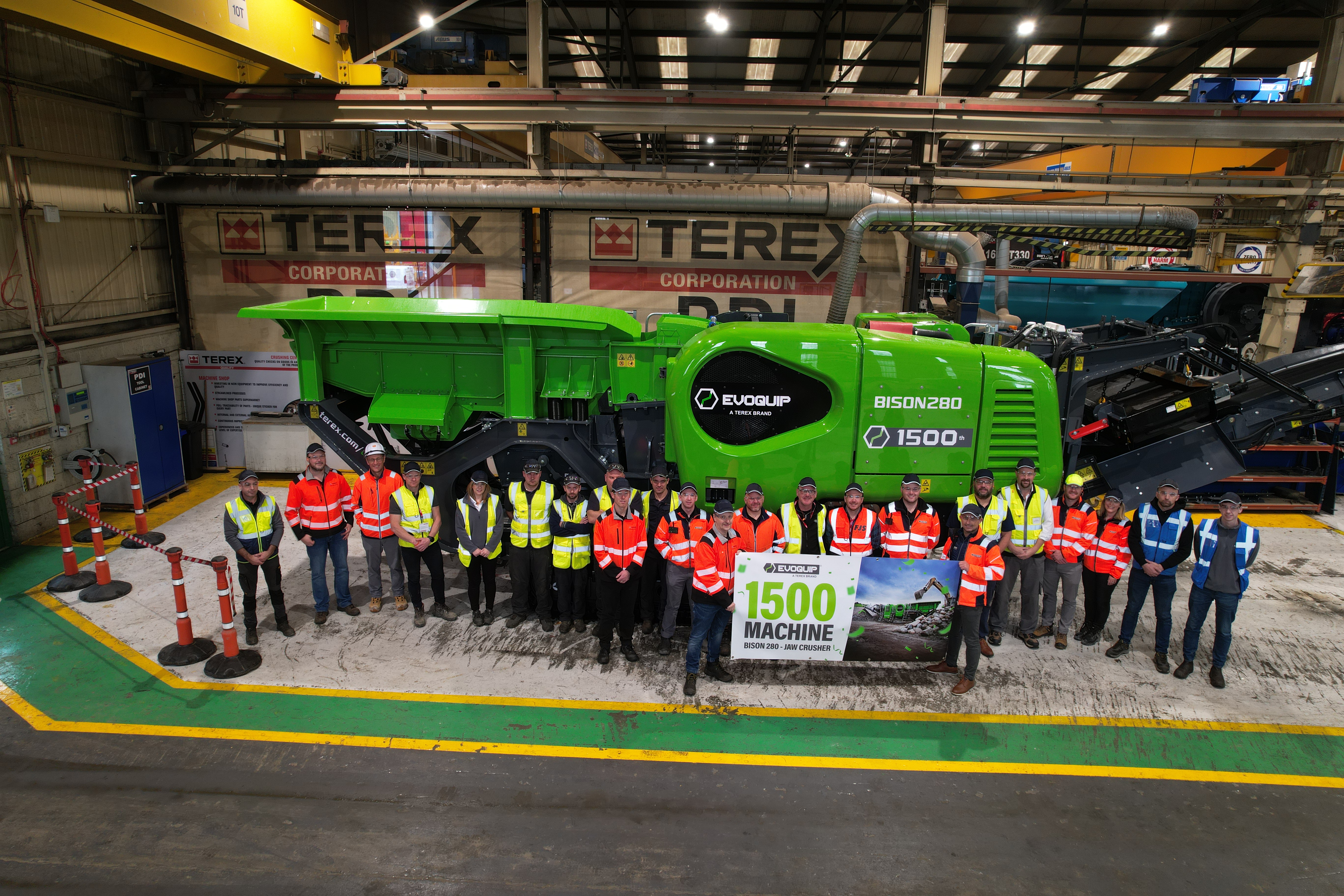 EvoQuip 1500 Machine