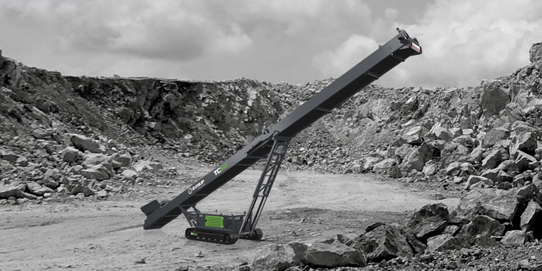 EvoQuip TC60 Tracked Conveyor