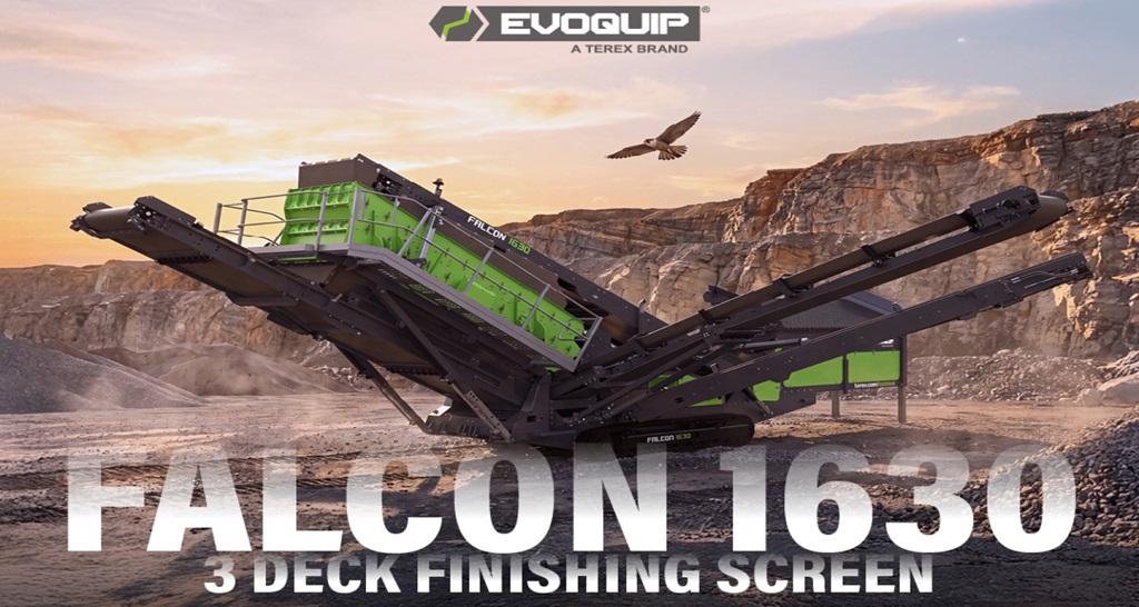 EvoQuip Falcon 1630 3 Deck Finishing Screen
