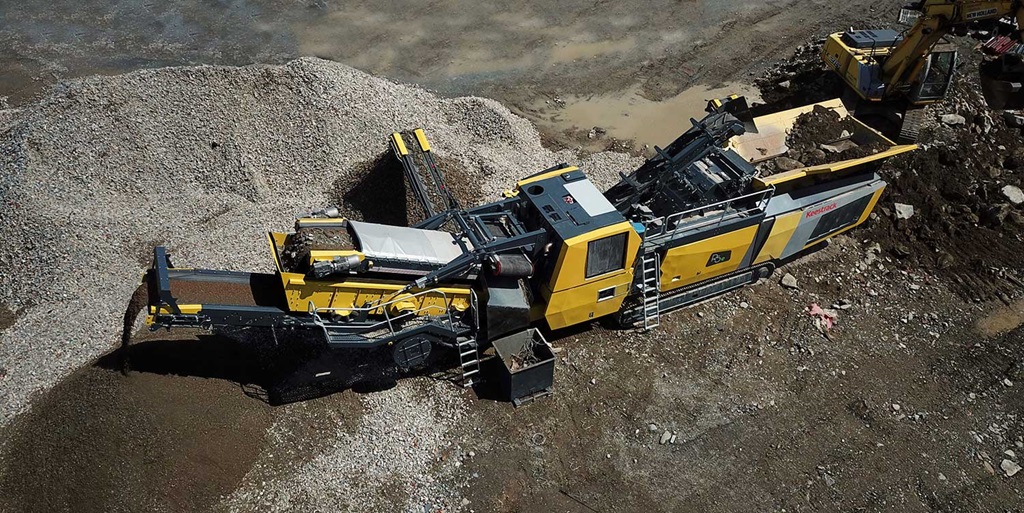 Keestrack Impactor In Quarry