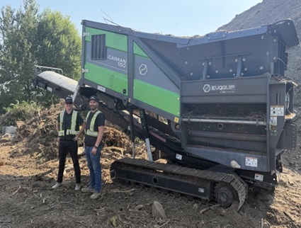 MICHELL EXCAVATING TURNS WASTE INTO VALUE WITH THE EVOQUIP CAIMAN 150