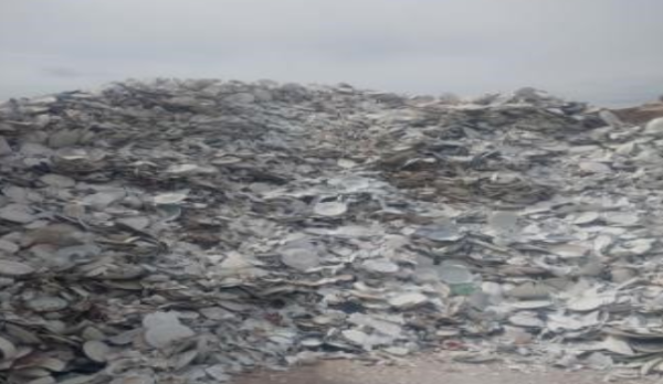 Large Scale Pottery Crushing