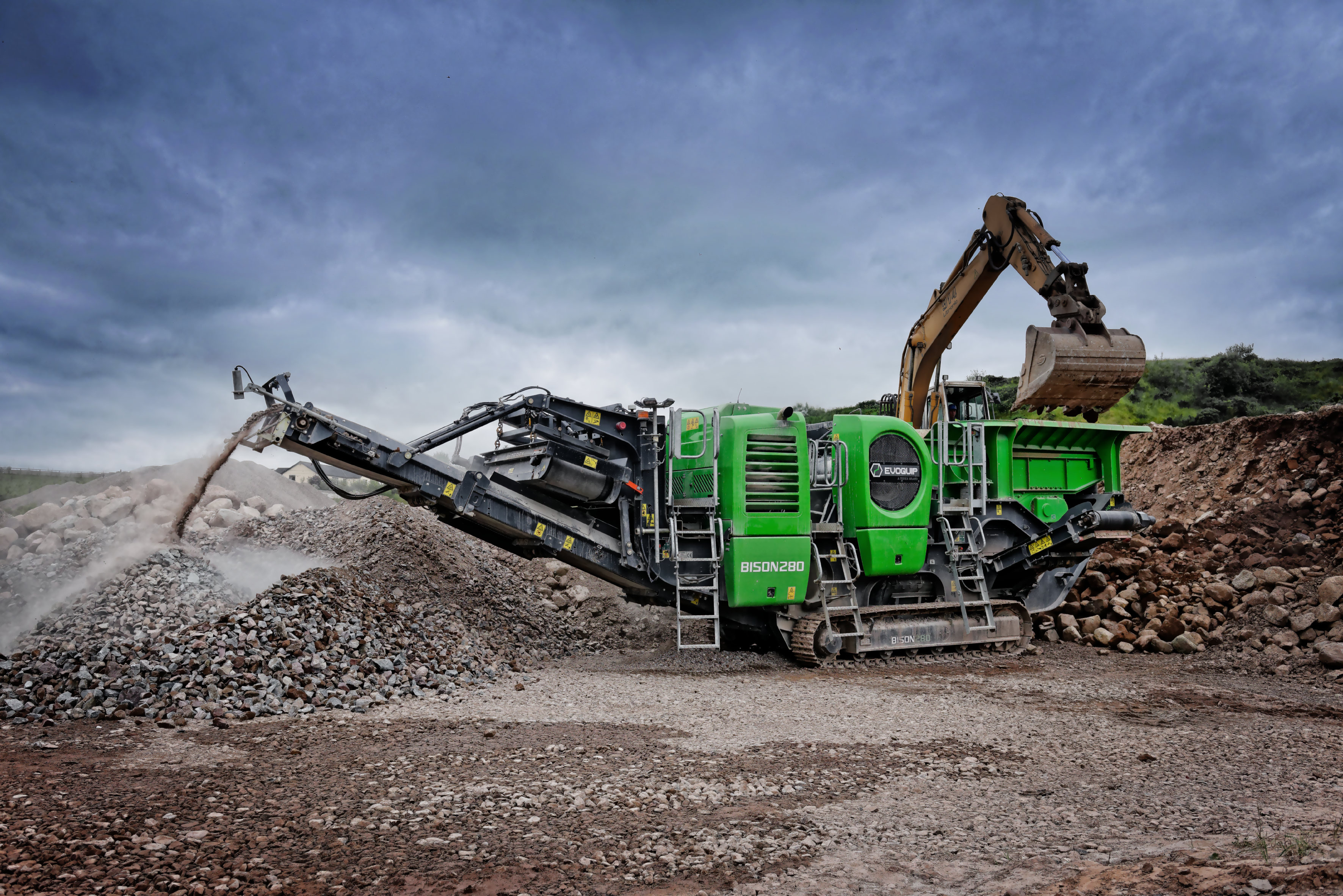 Crushing, Screening and Conveyors Range | EvoQuip