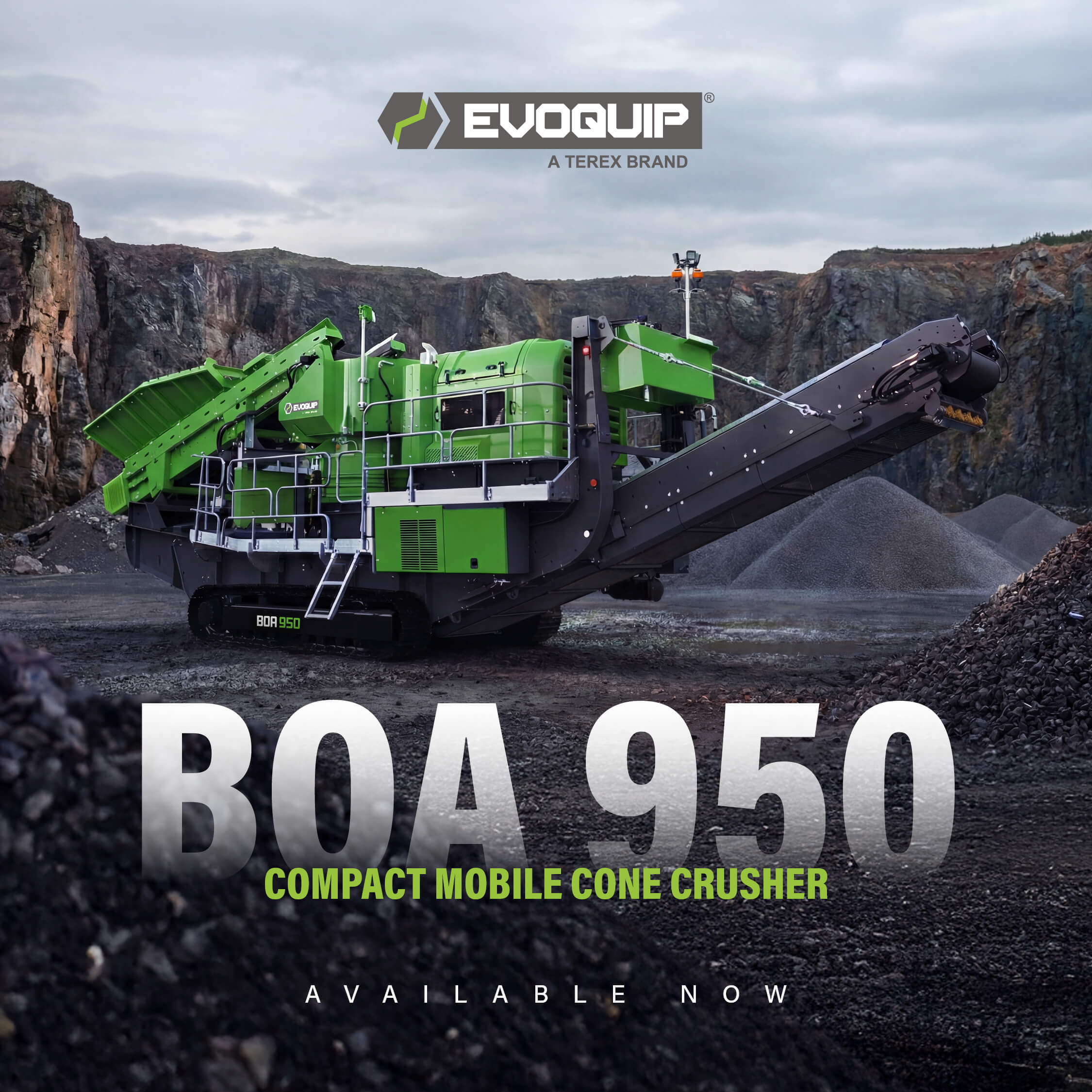 EvoQuip Boa 950 Cone Crusher EvoQuip Boa 950 Cone Crusher