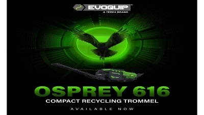 EvoQuip Osprey 616 Compact Recycling Trommel