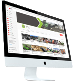 Monitor Showing EvoQuip's YouTube Page