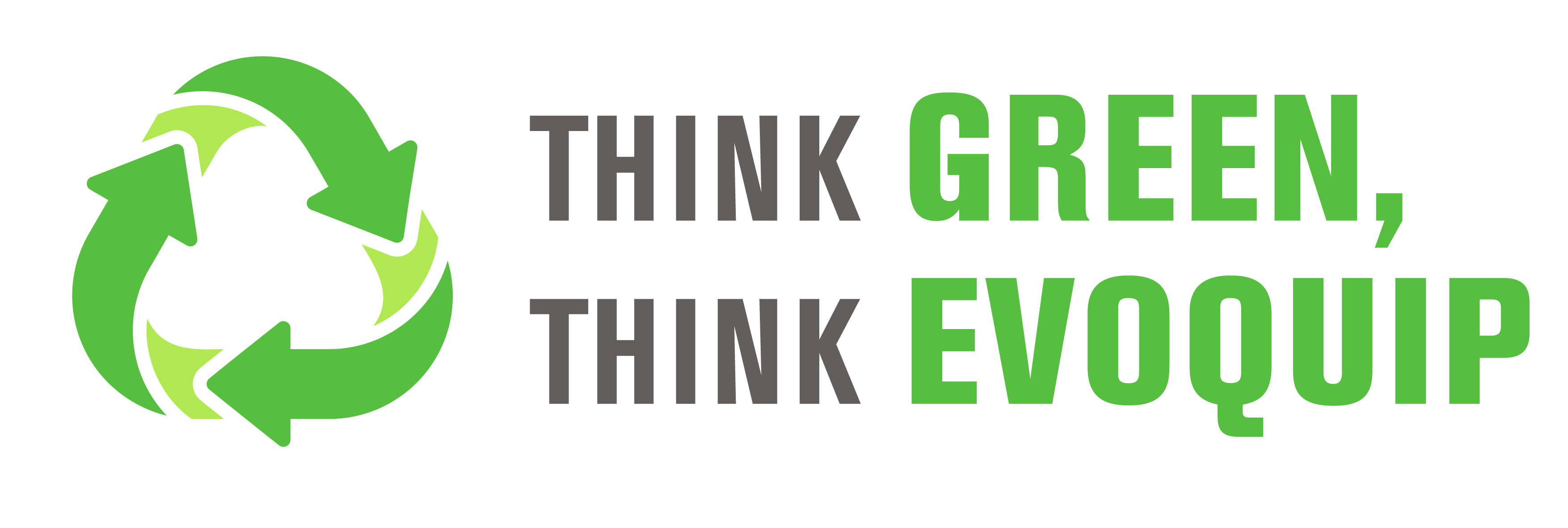 Think Green Think EvoQuip Logo
