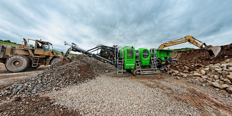 Bison Jaw Crusher in Ireland