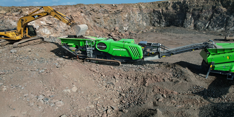 Bison 340, Basalt, Belfast 2024 Jaw Crusher